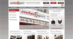 Desktop Screenshot of encheres-expert.com