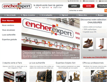 Tablet Screenshot of encheres-expert.com